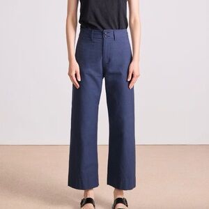 NWT Apiece Apart Classic Merida Pant in Navy